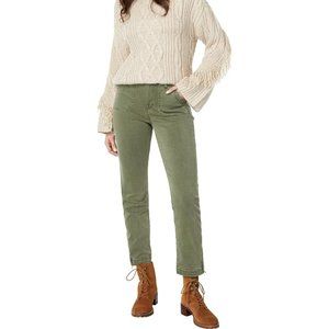 PAIGE Crush Straight Leg Jeans (Vintage Ivy Green)